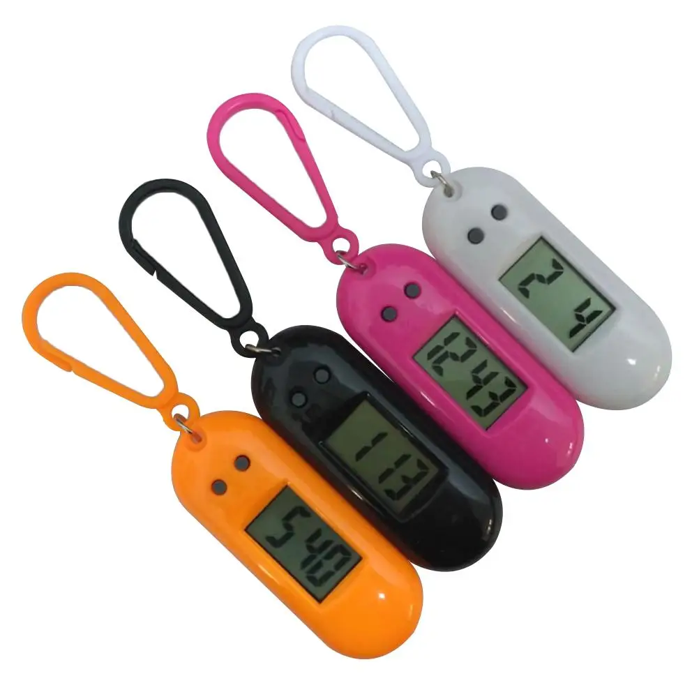 4 Pcs Keychain Pocket Watch Durable Premium Material Practical Long Term Use Gift Idea Montessori Educational Toy Smart