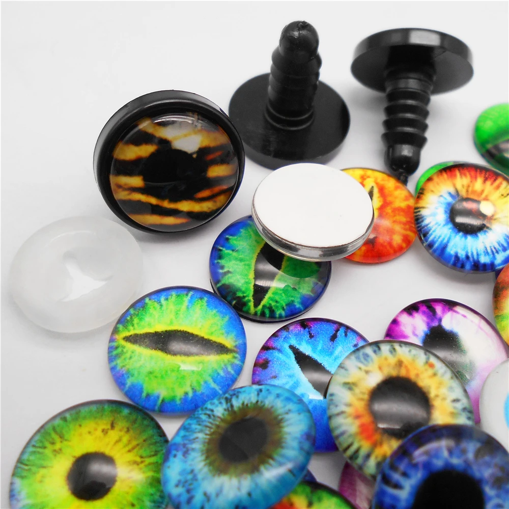 10 pairs Glass Dragon Eyes Ani - огляд і ціна Body Jewelry Top