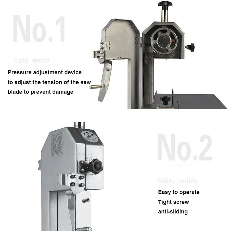 High Capacity Butcher Machinery Meat Cutting Machine Bone Saw Machine
