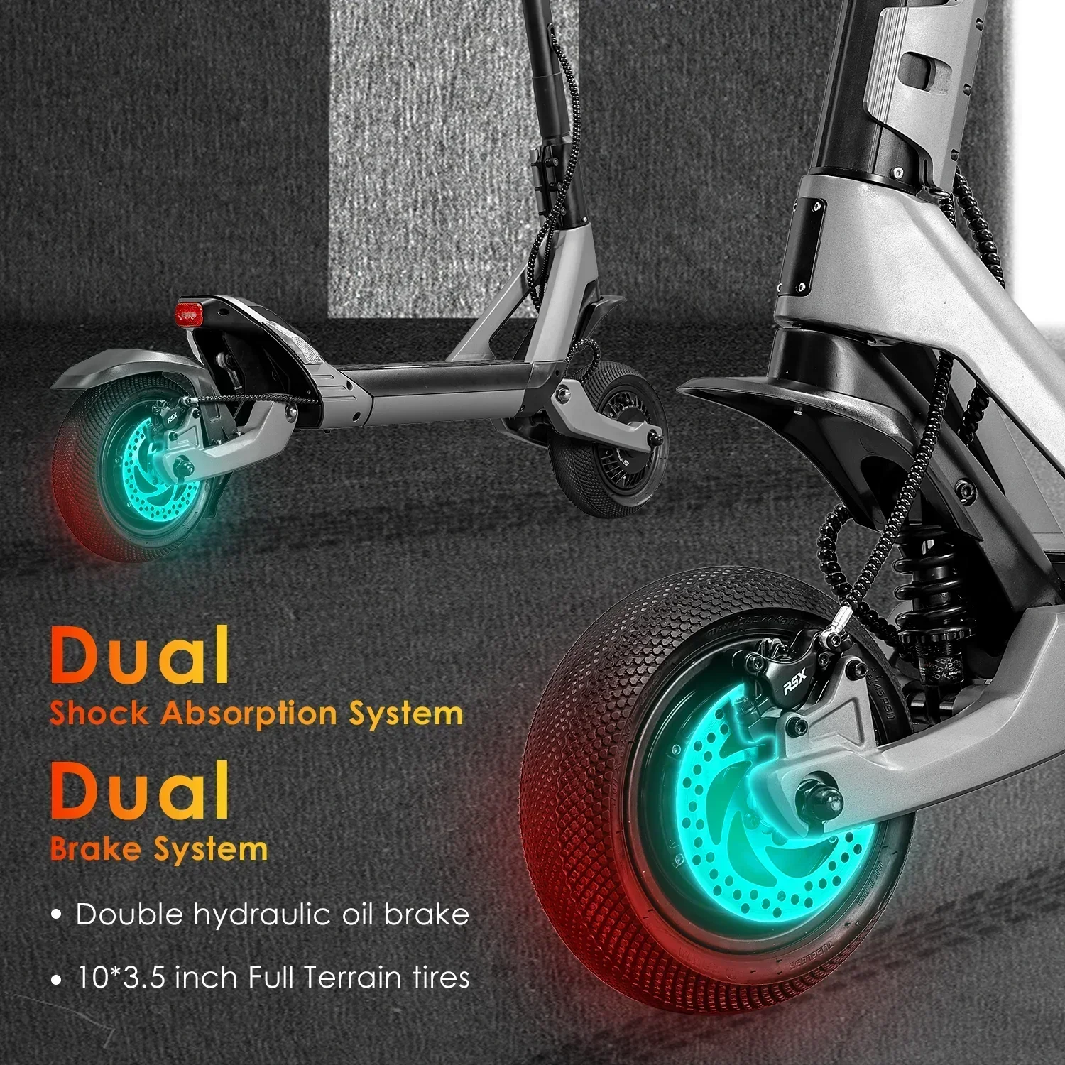 F6-Trottinette électrique tout-terrain pliable, 60V, 3200W, 60-70 km/h, 10 pouces, scooter d'extérieur pour adultes, longue portée, entrepôt américain