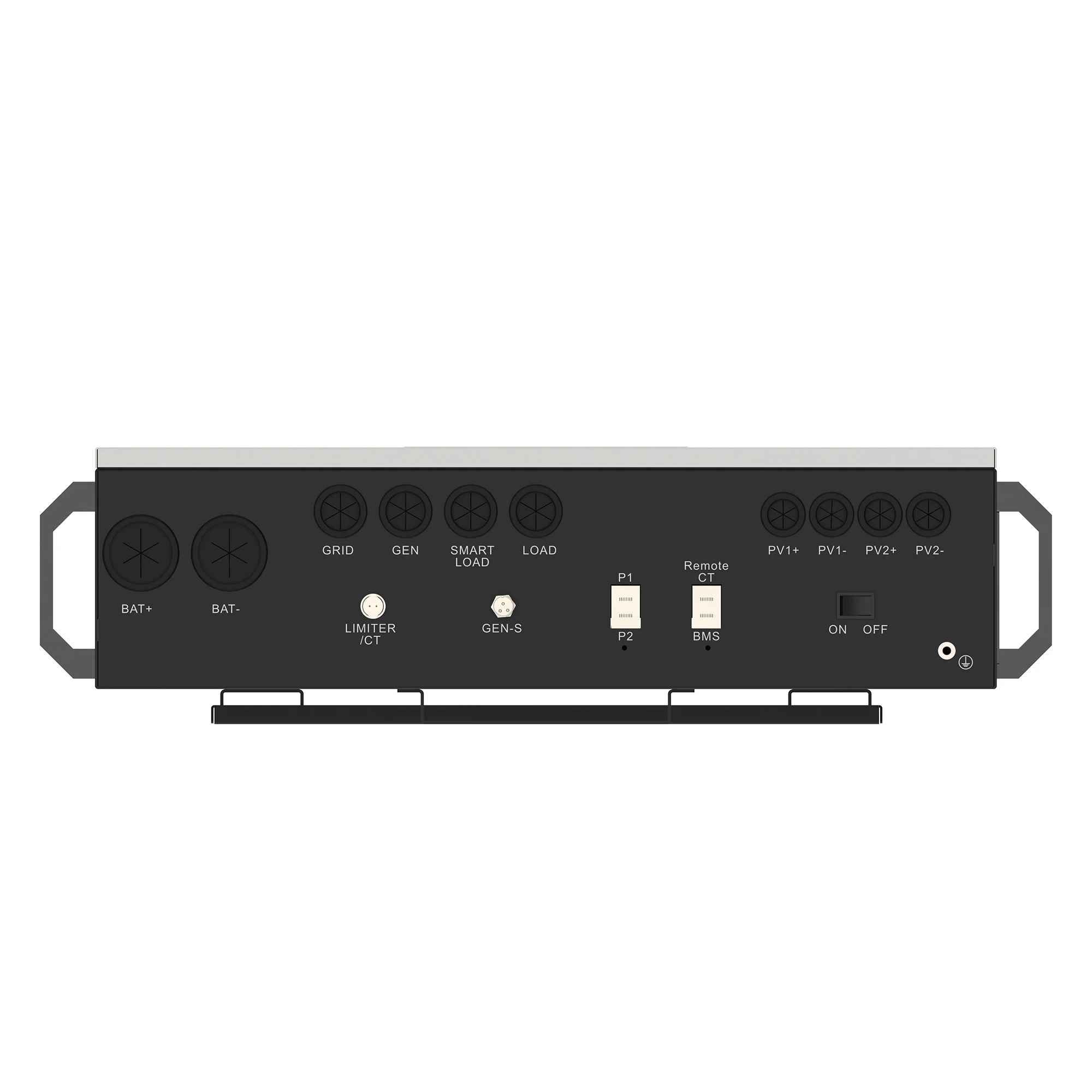 12kW Grid-Connected Hybrid Solar Inverters for Home Storage Systems Maximum Input 64A High Frequency IP41 Solar Inverter