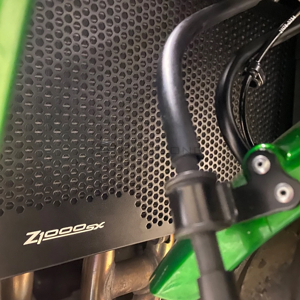 For Kawasaki Z800 Z750/S Ninja1000 Z1000SX Versys1000 SE Motorcycle Z1000R Radiator Guard Protector Grille Cover Z1000SX