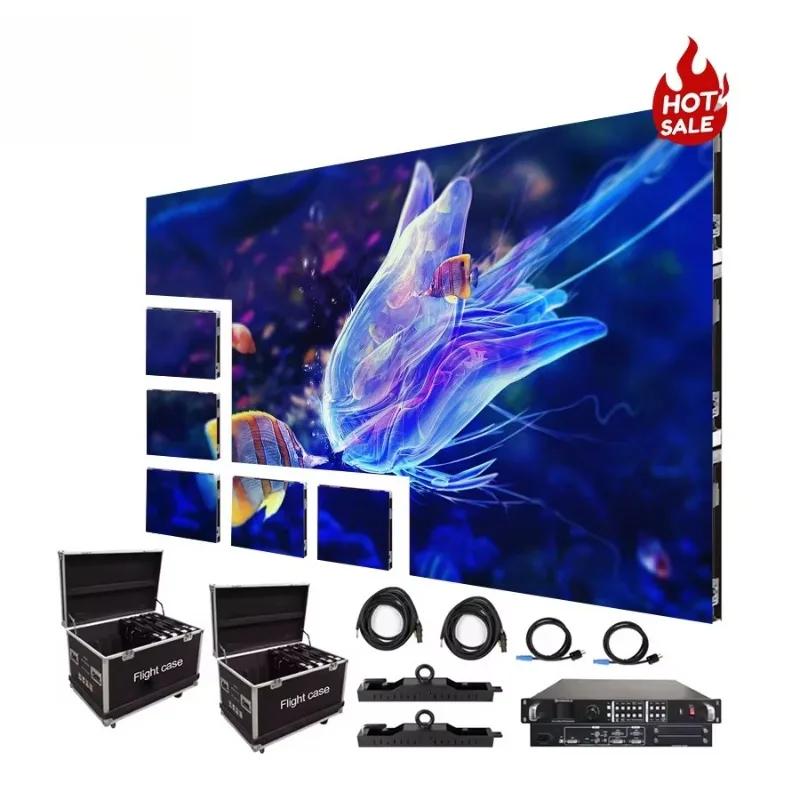 Lightweight Modular Weatherproof LED Display Auto Color Temperature High Bright Rental Panel With Long Service Warranty