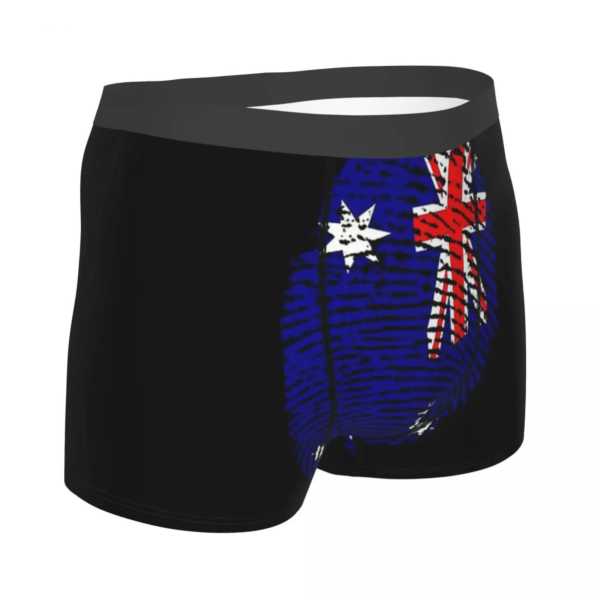 It Is In My DNA Men's Panties Australia Flag Fingerprint Men Boxer Underwear Cotton for Male Large Size Lot Soft