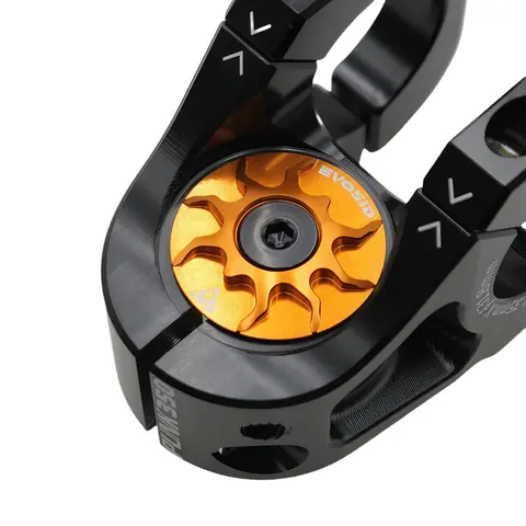 1~10 st. cykelstyrlager, topplock, skålskydd med skruv, stjärnmutter, gaffeldelar för 1-1/8 tum, 28,6 mm styrrör 8 best sales topplock för stång - №7