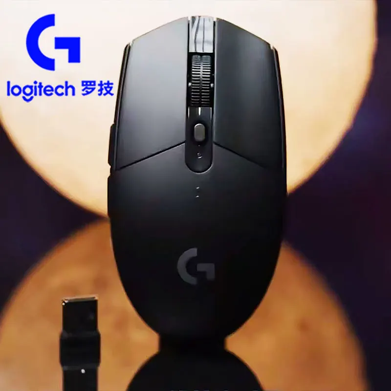 

LogitechG305 G304Энергосберегающая мышь с длительным сроком службы батареи, бесшумная для офиса, подходит для дома, общежития и учебы, высокая экономичность