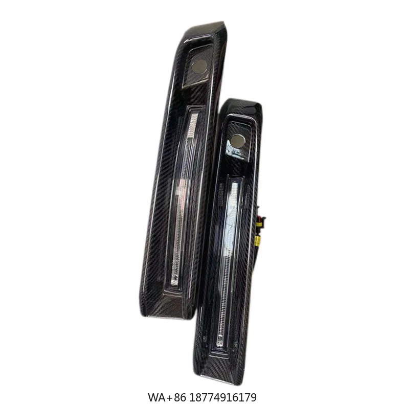 

New Carbon Fibre Front Bumper with Towing Hitch for - G63-High Quality Exterior Conversion Parts