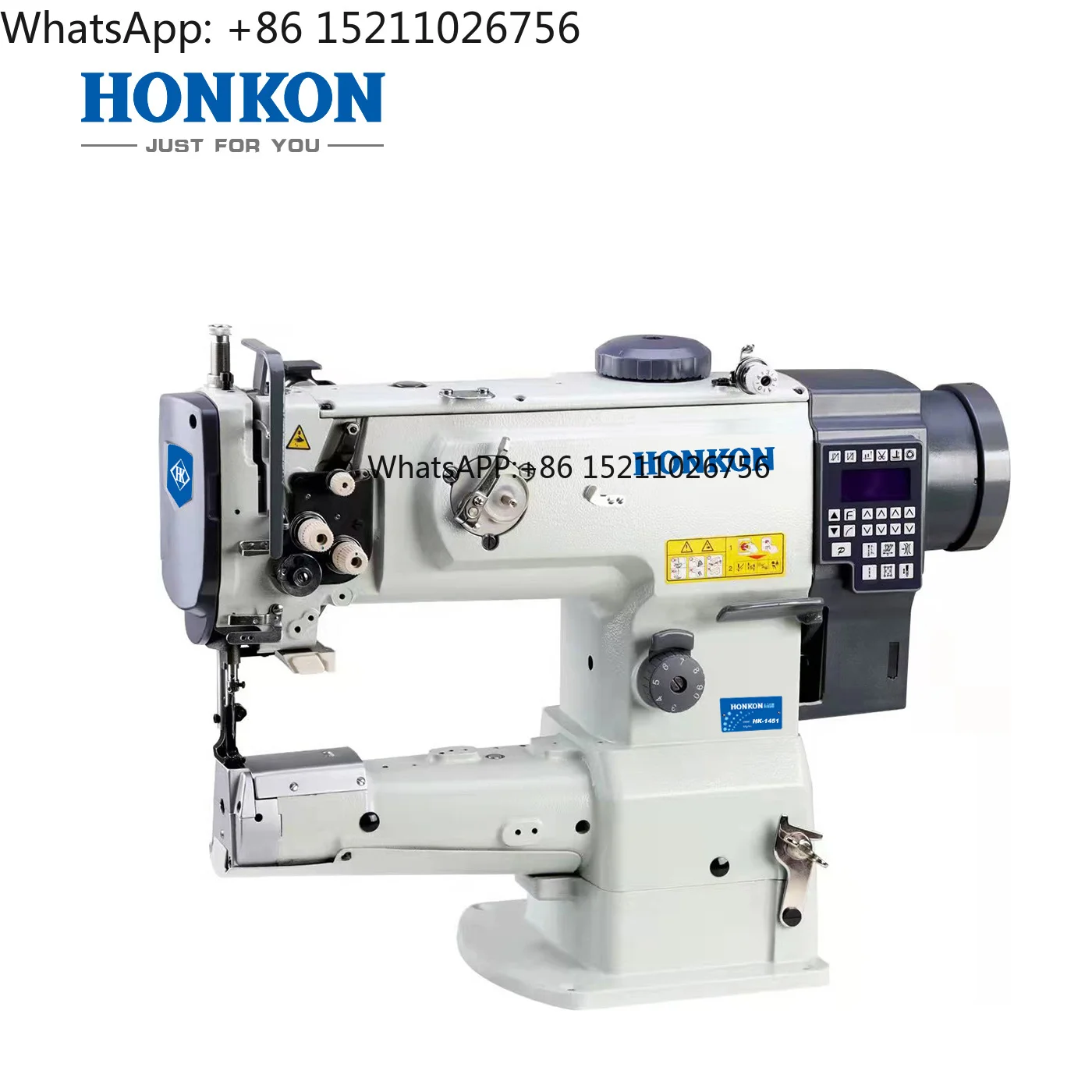 Single - Mixed Feeding Horizontal Cylinder Type Sewing Machine HK-1341lockstitch Machine
