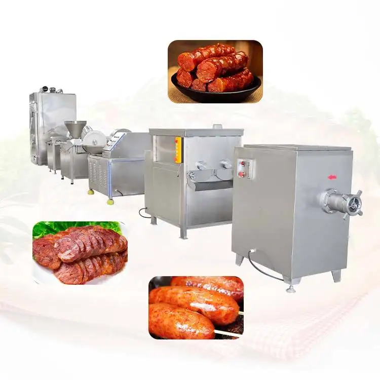 OCEAN Automatic Hydraulic Sausage Stuffer Beef Sausage Make Machine Salami Sausage Process Machine
