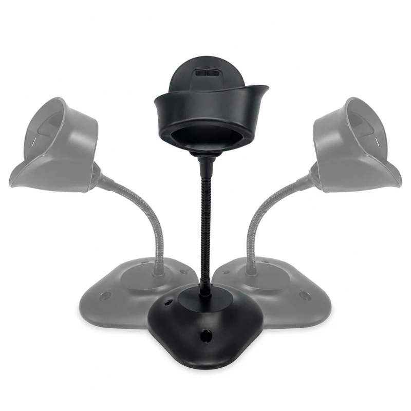  Flexible Retail Counter Reader Holder with Angled Neck for Daily Return