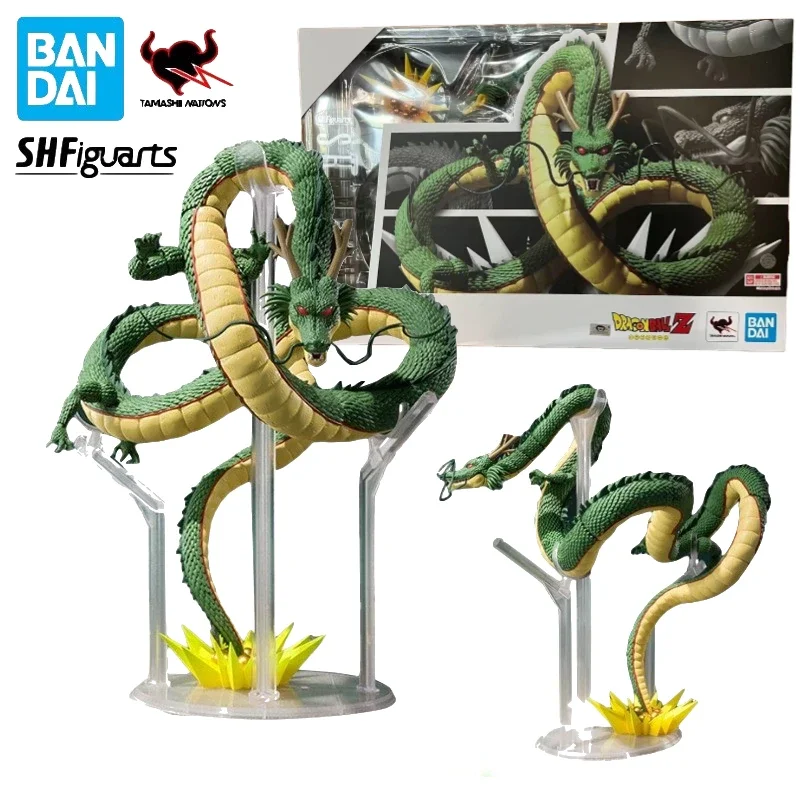 In Voorraad Bandai S.H.Figuarts SHF Dragon Ball Shenron Qinglong Super Saiyan Shenlong Anime Actiefiguren Speelgoed Modellen Collector