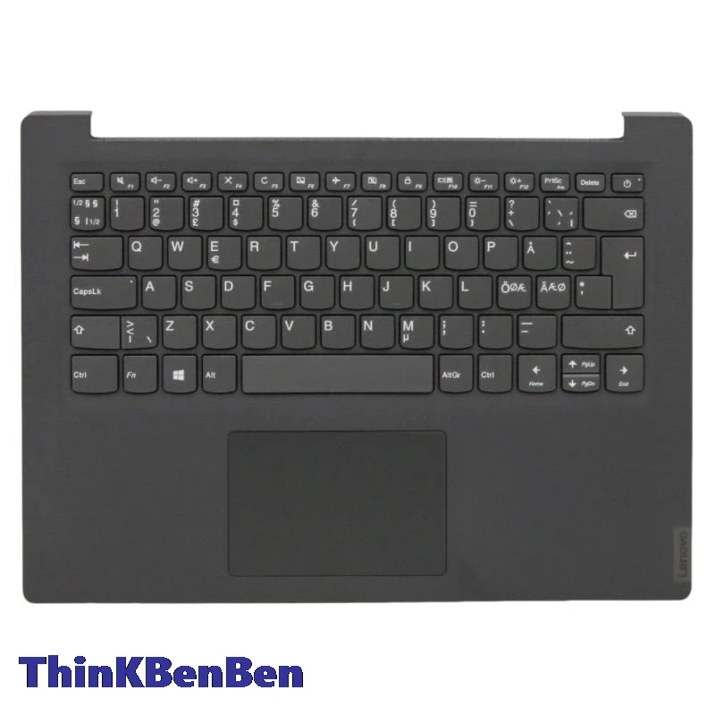 Ndc nordic textur eisengrau tastatur oberkörper palmrest shell abdeckung für lenovo v14 ada sind igl iil ikb iwl 5 cb0w44149