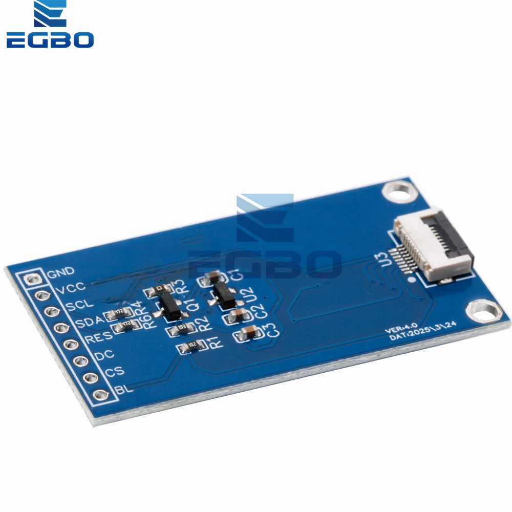 1 ~ 3 Buah Modul LCD TFT 1,45 Inci (Driver GC9107): Layar Tampilan Penuh Kecil 60×160 – Layar Warna SPI untuk Arduino