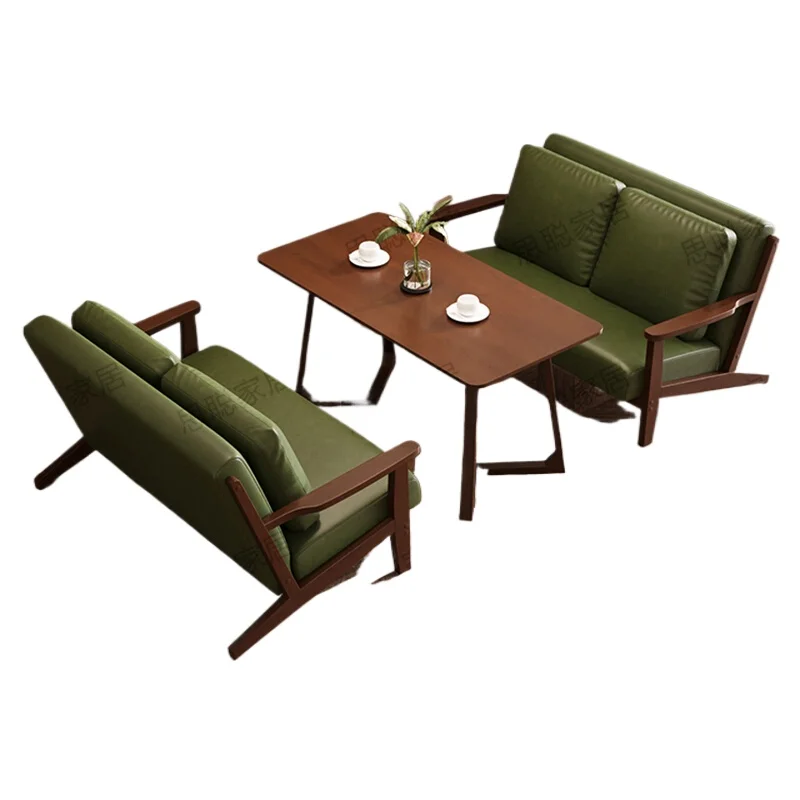 

Table and chair combination leisure sofa sitting area