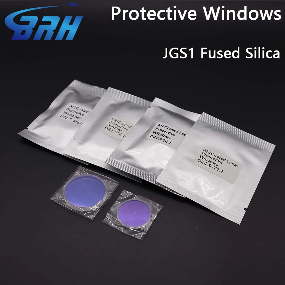 Laser Protective Windows Protective Lens D18-28 27.9x4.1 1064nm Quartz Fused Silica For Precitec Raytools Bodor WSX Laser Head