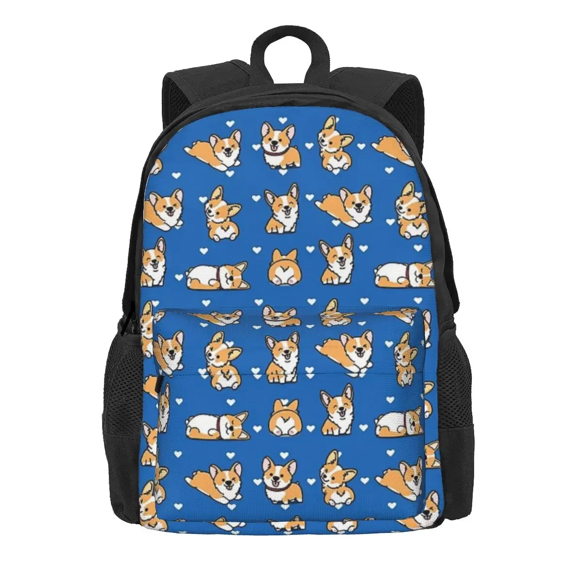 Sacs à dos Kawaii Corgi pour enfants, cartable pour garçons et filles, sacs d'école pour enfants, sac à dos de dessin animé pour enfants, sac à dos de voyage, sac initié, grande capacité