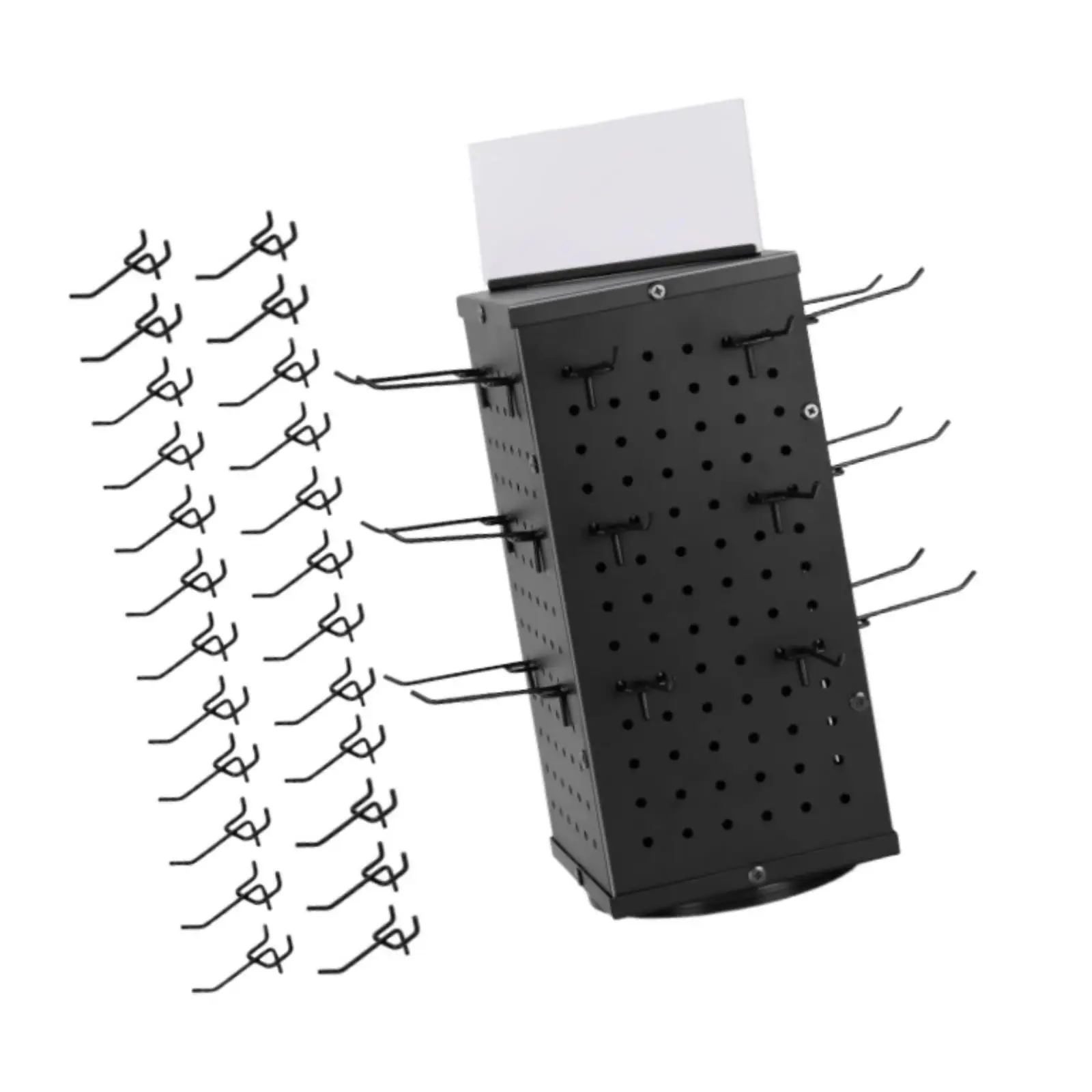 Jewelry Rotated Peg Board Display Rack Bracelet Holder Multifunctional