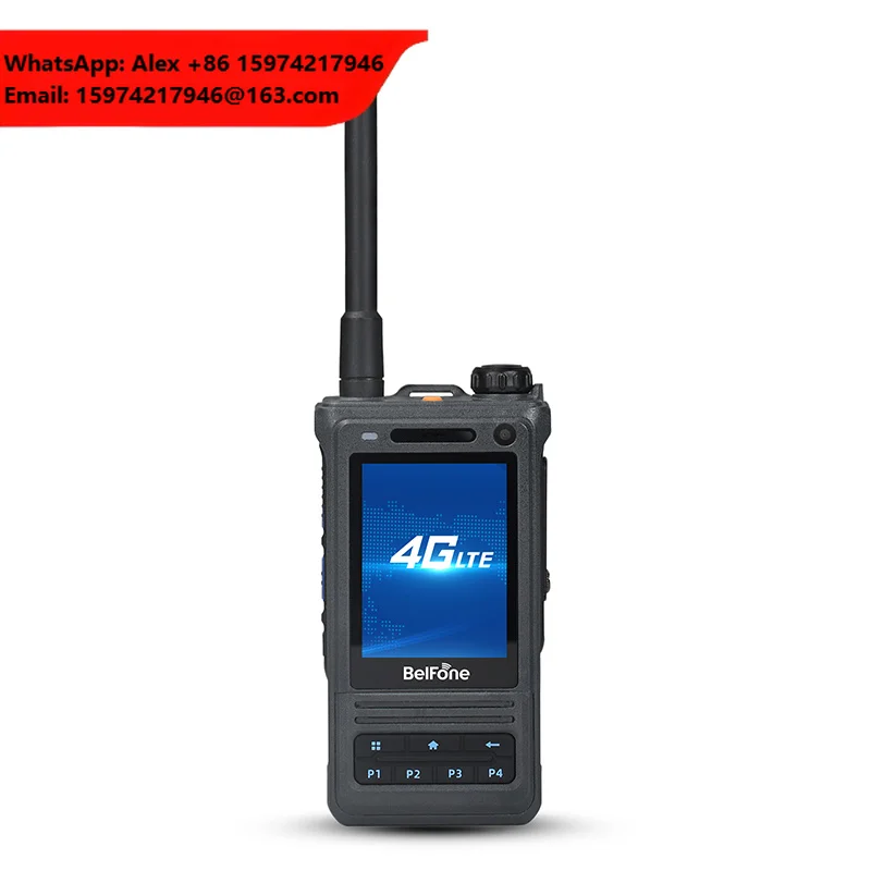 DMR+ PoC Walkie Talkie Dual PTT Portable Radio BelFone BF-SCP810 Hybrid Radio