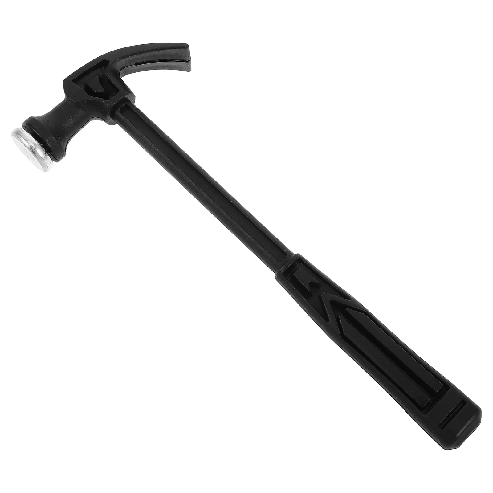 

Plastic Handle Mini Claw Hammer Household Hammers Claw Woodworking Nail Puncher Metal Claw Hammer Emergency Tool (Black)