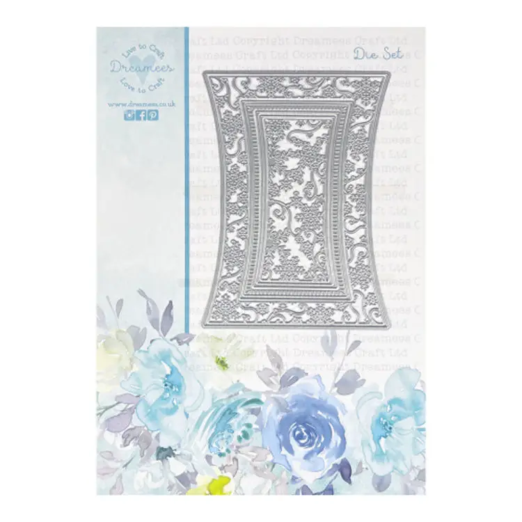 July 2026 New Dreamees Christmas Die Cuts & Clear Stamps Craft Bundle Metal Cutting Dies for DIY Handmade Photo Album Scrapbook