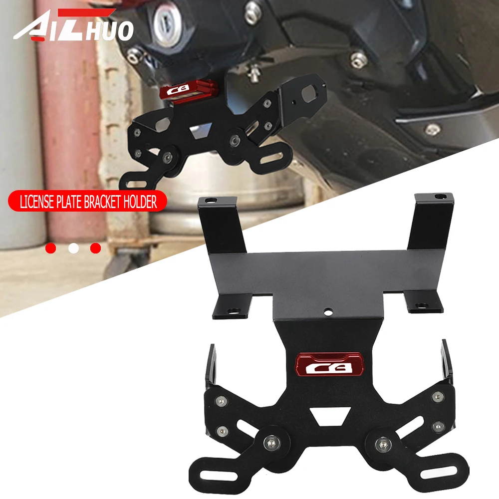 CB 125 150 250 300 R Motorcycle License Number Plate Holder Frame Bracket For Honda CB300R CB250R CB150R CB125R 2018-2022 2021