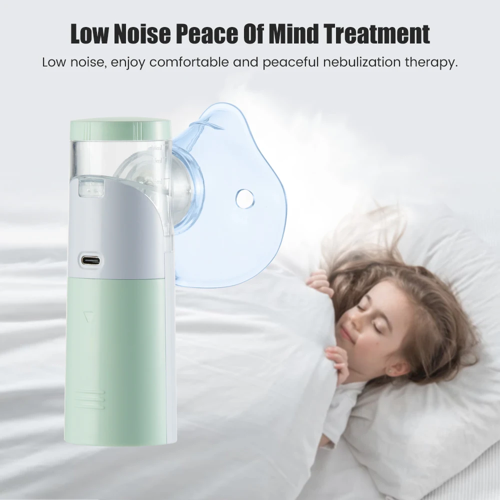 Medical Handhe Portable Nebulizer Inhalator Adult Kids Mini Silent Steam Nasal Humidifier Inhaler Tools Nebulizer Asthma