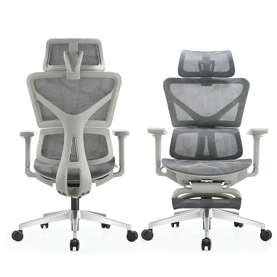 Full Mesh High Back Computer Executive  Chair 3D adjustable headrests Ergonomic Swivel Home Office Chair For Adult Oficina