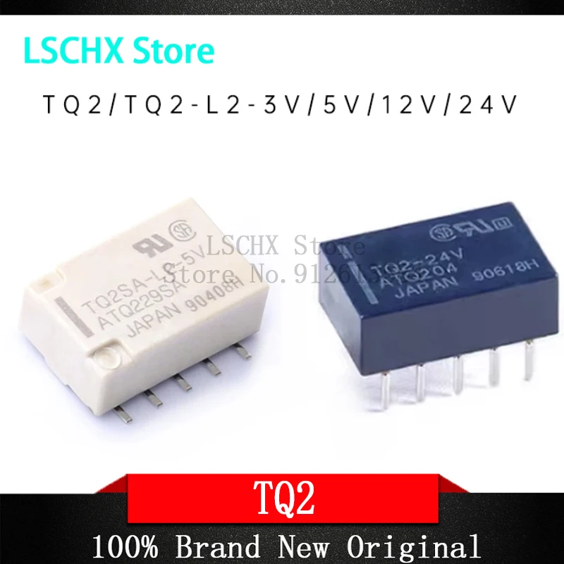 1ps 100% New Original 1pcs 100% New Original TQ2 TQ2SA-L2-3V, 5V, 12V, 24VDC 10 pins
