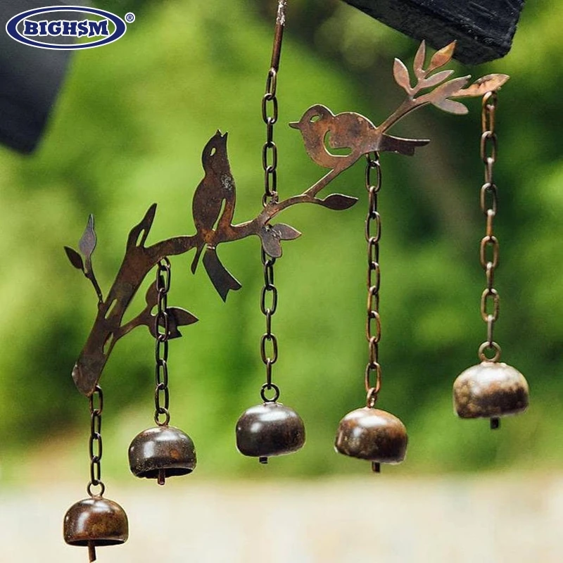 

Birds Bells Wind Chime Garden Metal Wind Bell Garden Home Decoration Room Decoration Wind Chimes Garden Ornaments Outdoor