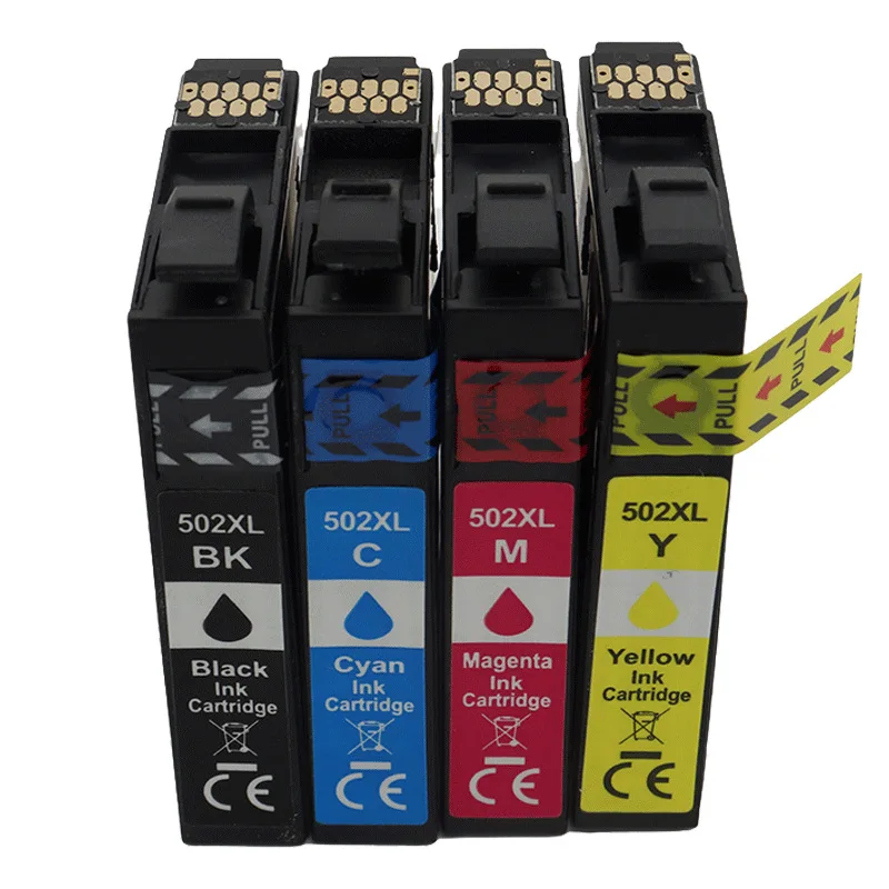 502XL Ink Cartridges Compatible for Epson 502 XL T502XL Ink, Fit for XP-5100 XP-5105 WorkForce WF-2860DWF WF-2865DWF Printer