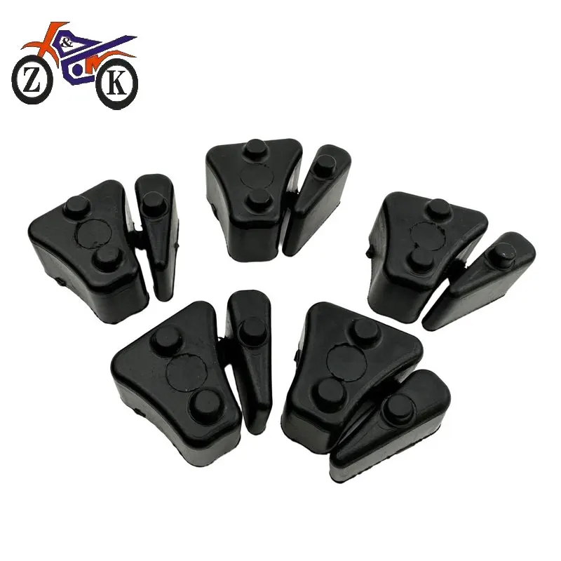 5 pcs Motorcycle Rear Wheel Damper Set Black Rear Wheel Damper for Honda  VT750 DC C CD Shadow Sprocket Rubber Motorcycle