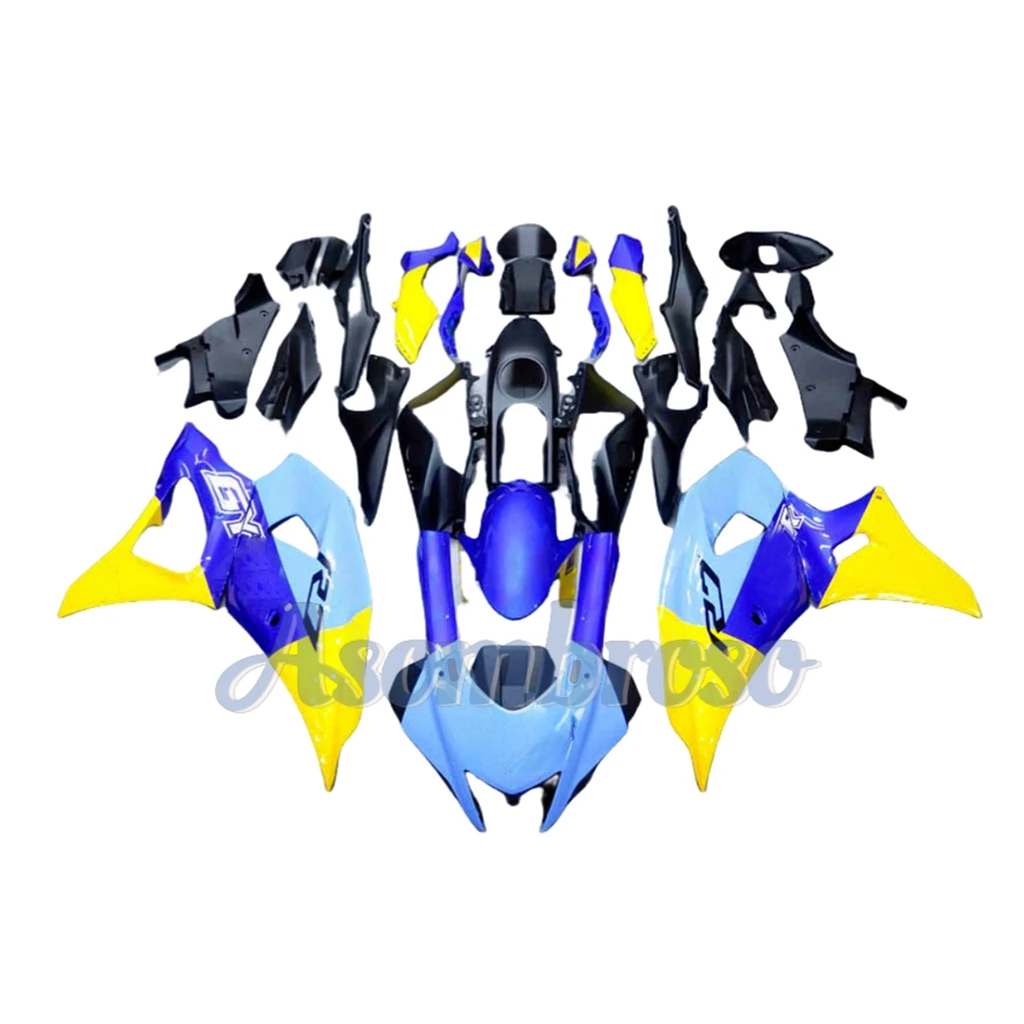 100% Injection fairings kit for YZFR7 2021 2022 2023 2024 yzf-r7 YZF R7 21-24 motorcycle full fairing blue yellow kit
