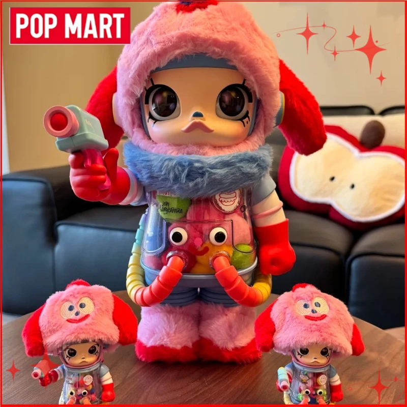 

POP MART Mega Space Molly 400% серия, ограниченная серия, аниме-фигурка, Рождественский подарок