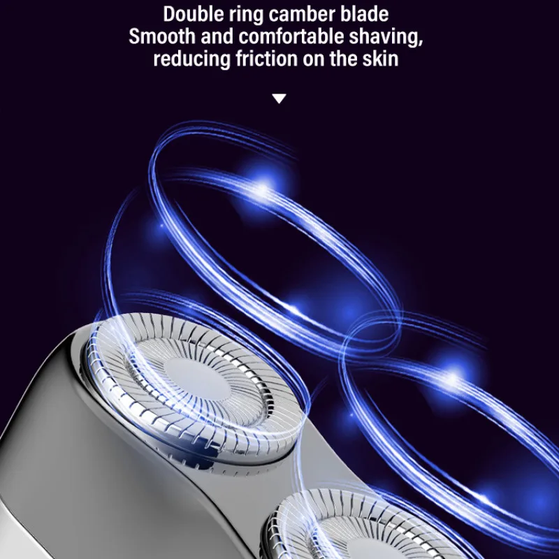 Herren tasche Smart Magnet rasierer Mini Tide Elektro Bart Rasierer