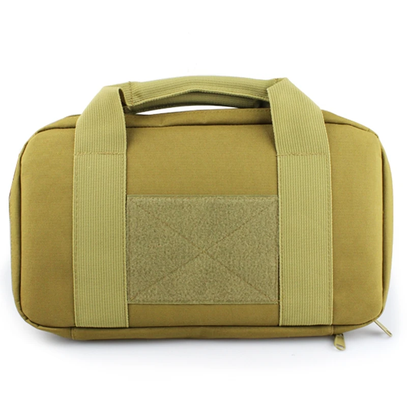 Tactical Gun Bag Case Pistol Carry Bag Glock Handgun Holster Padded Pistol Carrier Storage Handbag Hunting Accessories