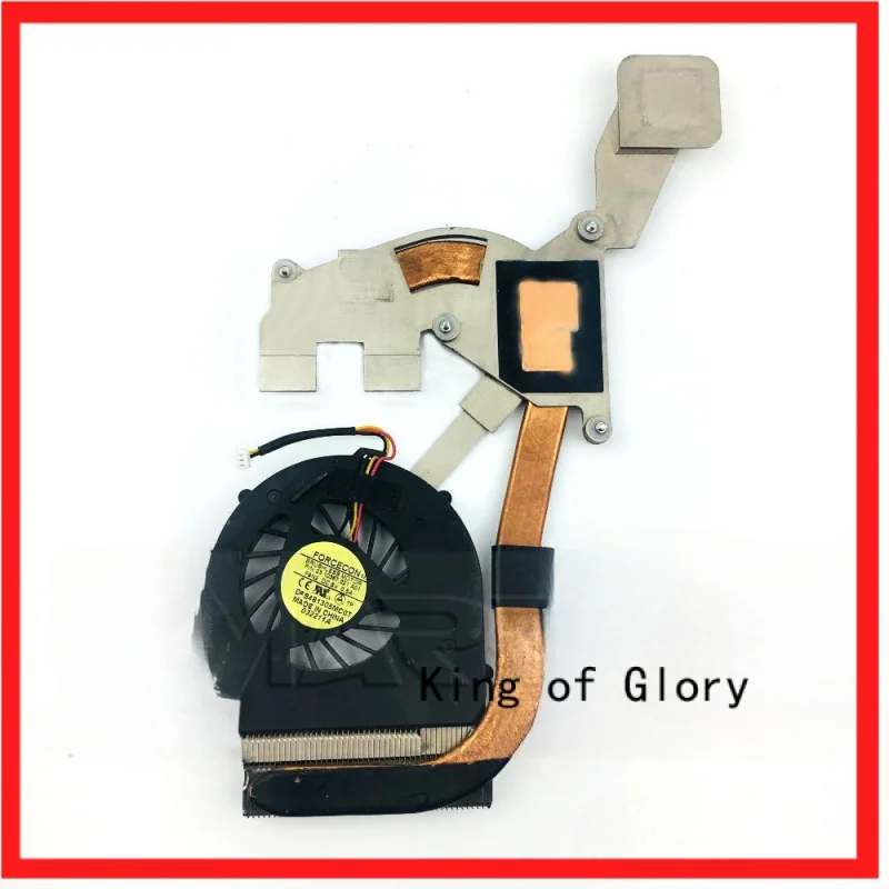 Оригинальный радиатор для ноутбука, охлаждающий вентилятор, кулер для процессора DELL N4030, радиатор для процессора, латунный радиатор, дискретный графитовый, cs