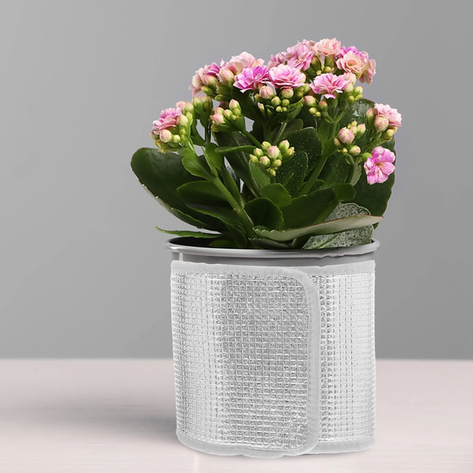 

5Pcs Flower Pot Covers Aluminum Foil Insulation Wrap Double Sided Thermal Protection Outdoor Plant Frost Winter Protection