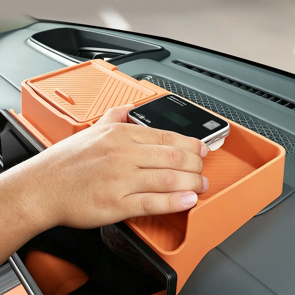 Fit For GWM H10 HAVAL H10 Silicone Storage Box Behind The Screen Automotive Modification Parts Expand Storage Space