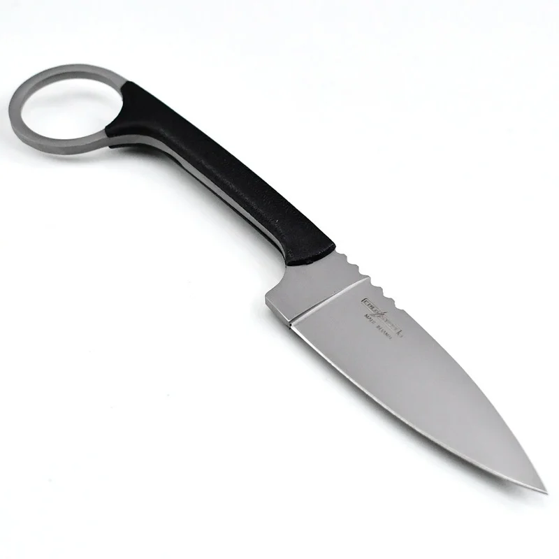 CS 20AZ Bird and Game Boxed Fixed Knife 8Cr13Mov Blade Lightweight Hunting Tool for Bushcraft Hunt Cutting Camping with Sheath