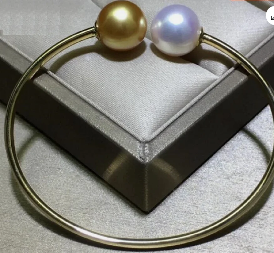 nouveau-aaaaa-enorme-10-11mm-rond-mer-du-sud-dore-blanc-bracelet-de-perles-925s