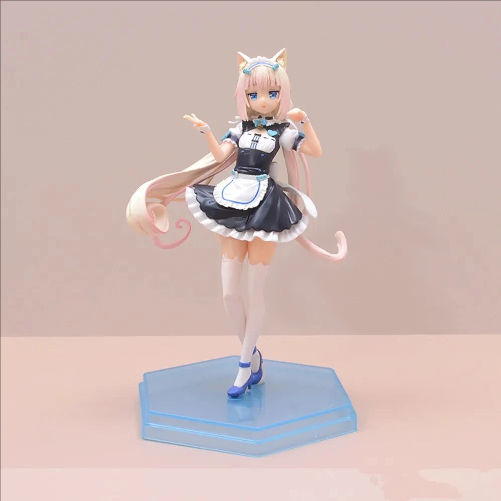 20cm NEKOPARA Anime Figure Chocola Vanilla Azuki Coconut Maple Cinnamon Pop Up Parade PVC Action Figure Sexy Girl Figurine Toys