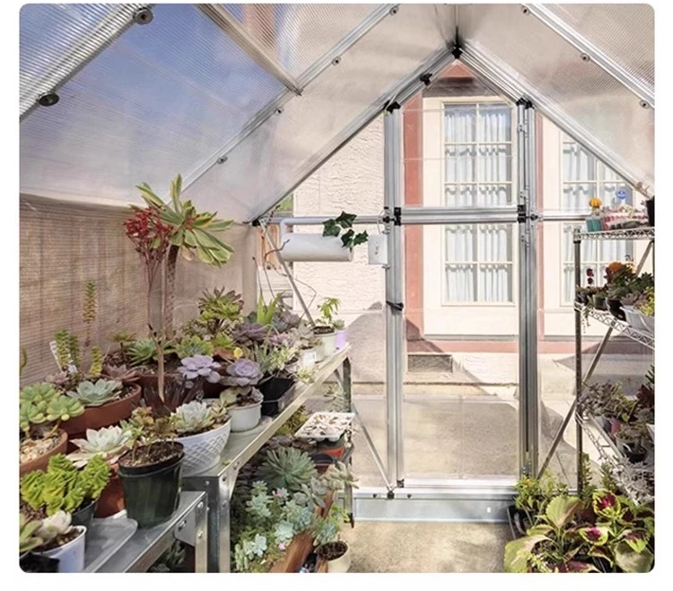 2025 عريشة من سبائك الألومنيوم، دفيئة عازلة منزلية، غرفة شمس شتوية، سقيفة عازلة
