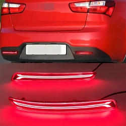 Rear bumper reflection lights / turn signals / brake lights / applicable to Kia Rio 2012 - 2015