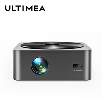ULTIMEA Apollo P40 Native 1080P Full HD Projector, 4K Support Smart Home Theater Proyector with WiFi Bluetooth & Auto Focus