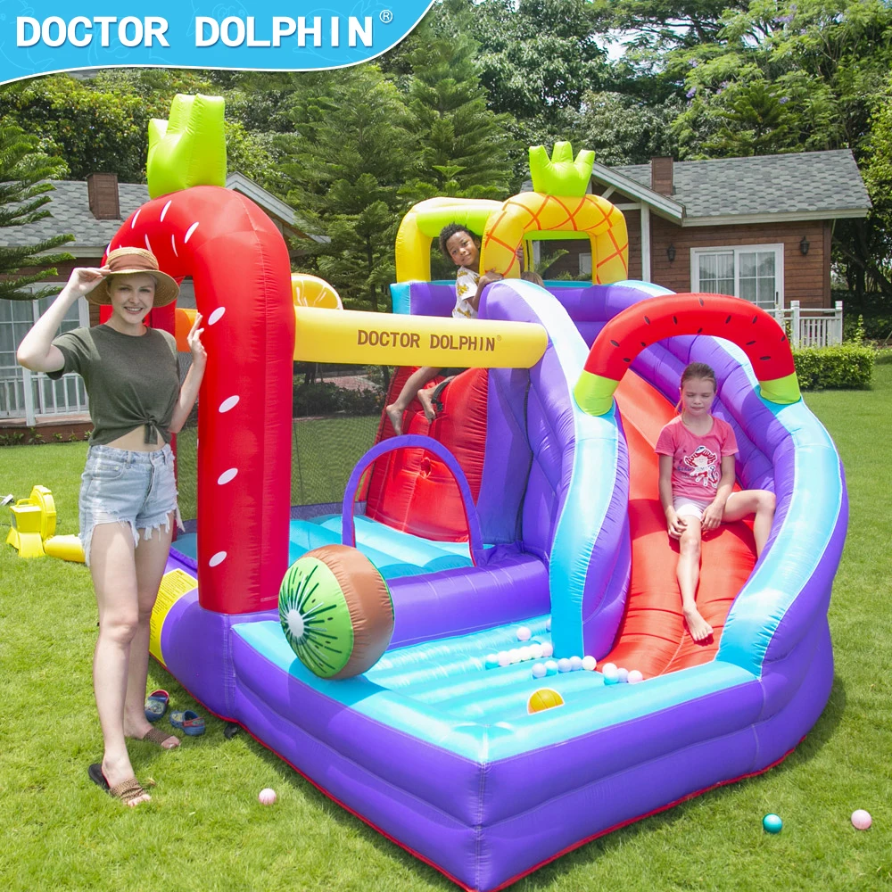 

Customized GSV Inflatable Bouncer Jumping Castle Bouncy House Water Slide Oxford Cloth Bounce House with Slide