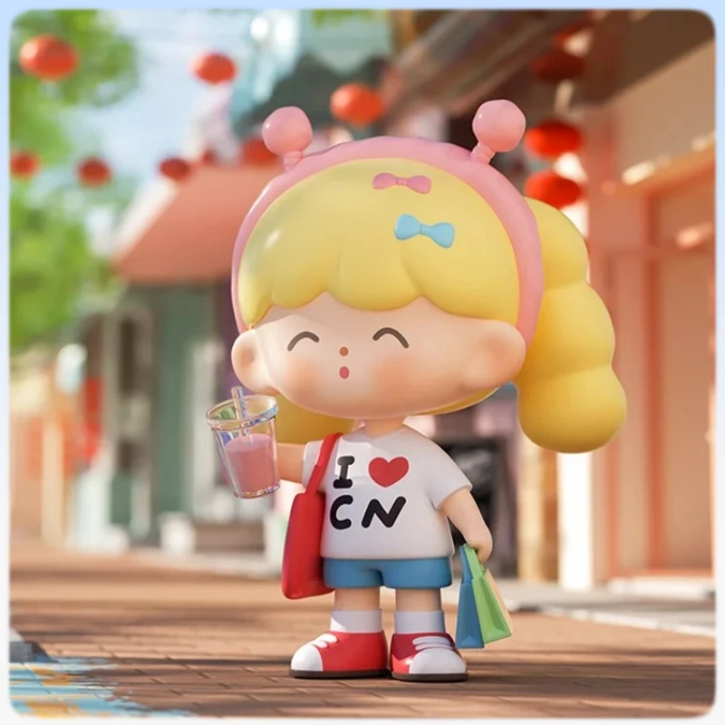 

Zzoton Travel Together Series Mystery слепая коробка милая и очаровательная кукла слепая коробка настольный декоративный орнамент подарок для девочек