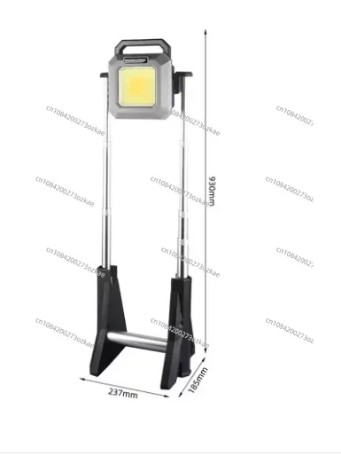 Rechargeable Flood Light Night Construction Light Engineering Light Super Bright Led Bracket Outdoor Emergency