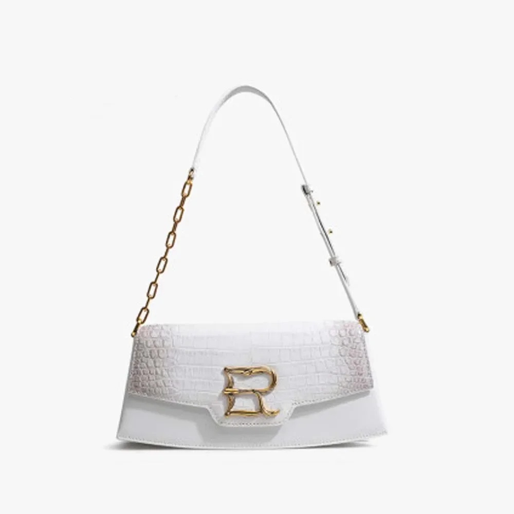 

ouluoer new arrivals crocodile leather Female bag fashion new women package female chain bag
