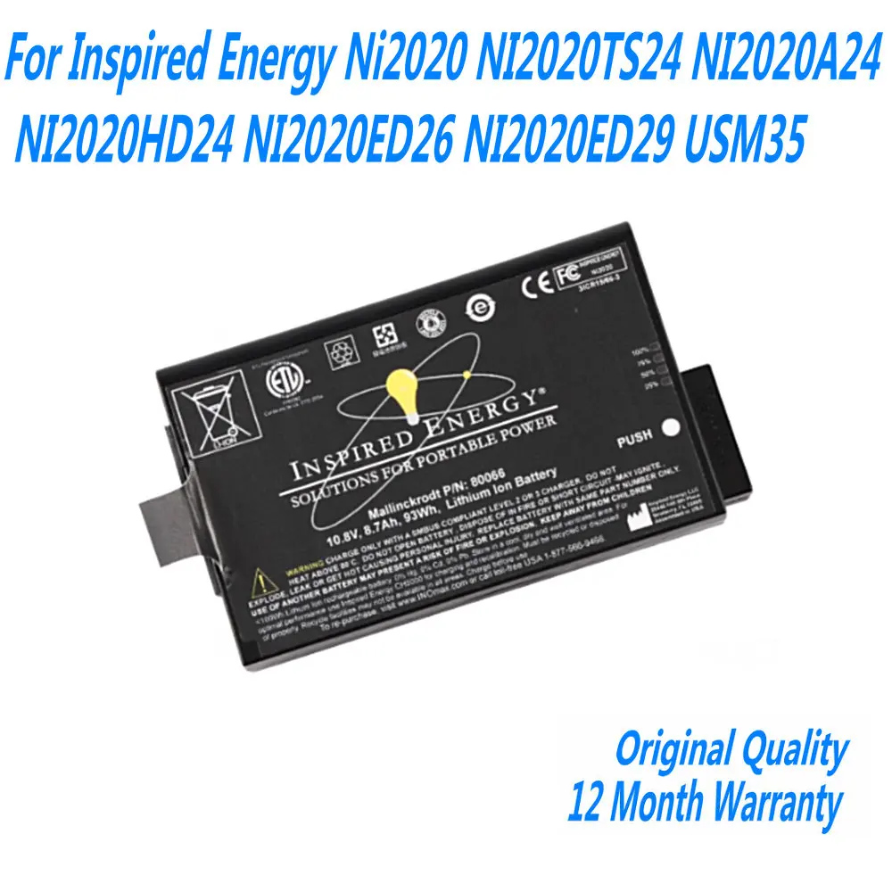 

NI2020ED Ni2020iK24 PN 80066 аккумулятор для Inspired Energy Ni2020 NI2020TS24 NI2020A24 NI2020HD24 NI2020ED26 NI2020ED29 USM35