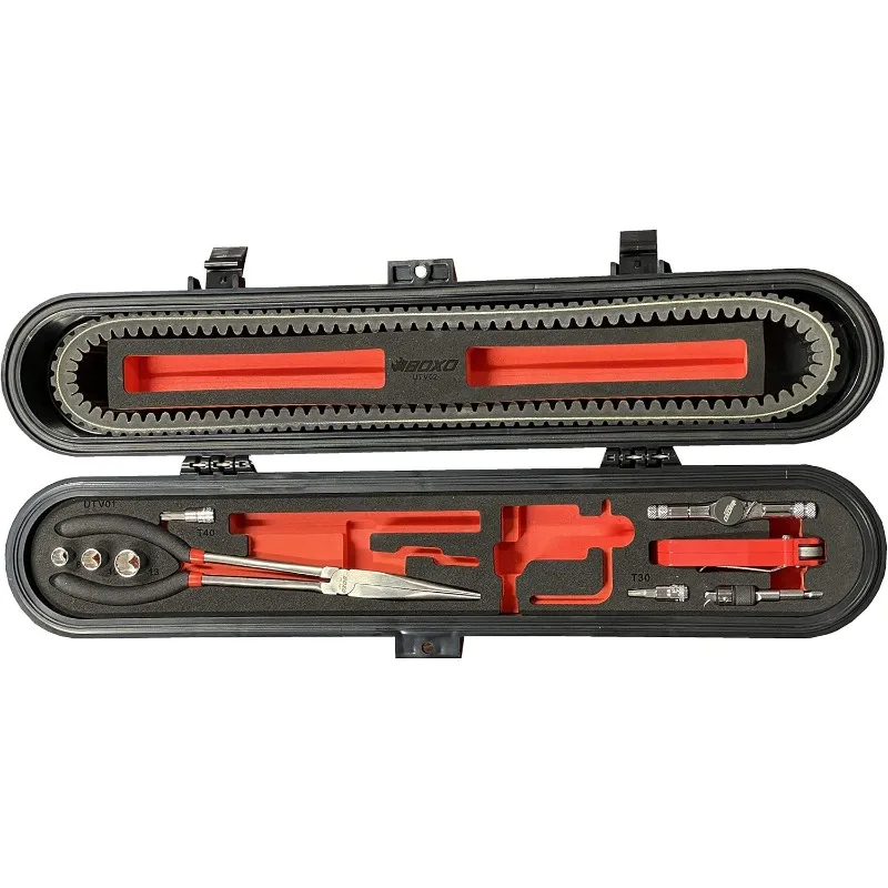 Boxo Tool Kit. UTV Belt Storage Case with the BOXO USA tools to change your OEM Belt for Polaris and CanAm SXS US(Origin)